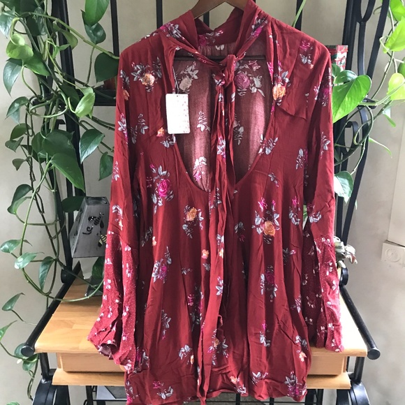 Free People Tate Tunic in Vintage Combo - Picture 2 of 16